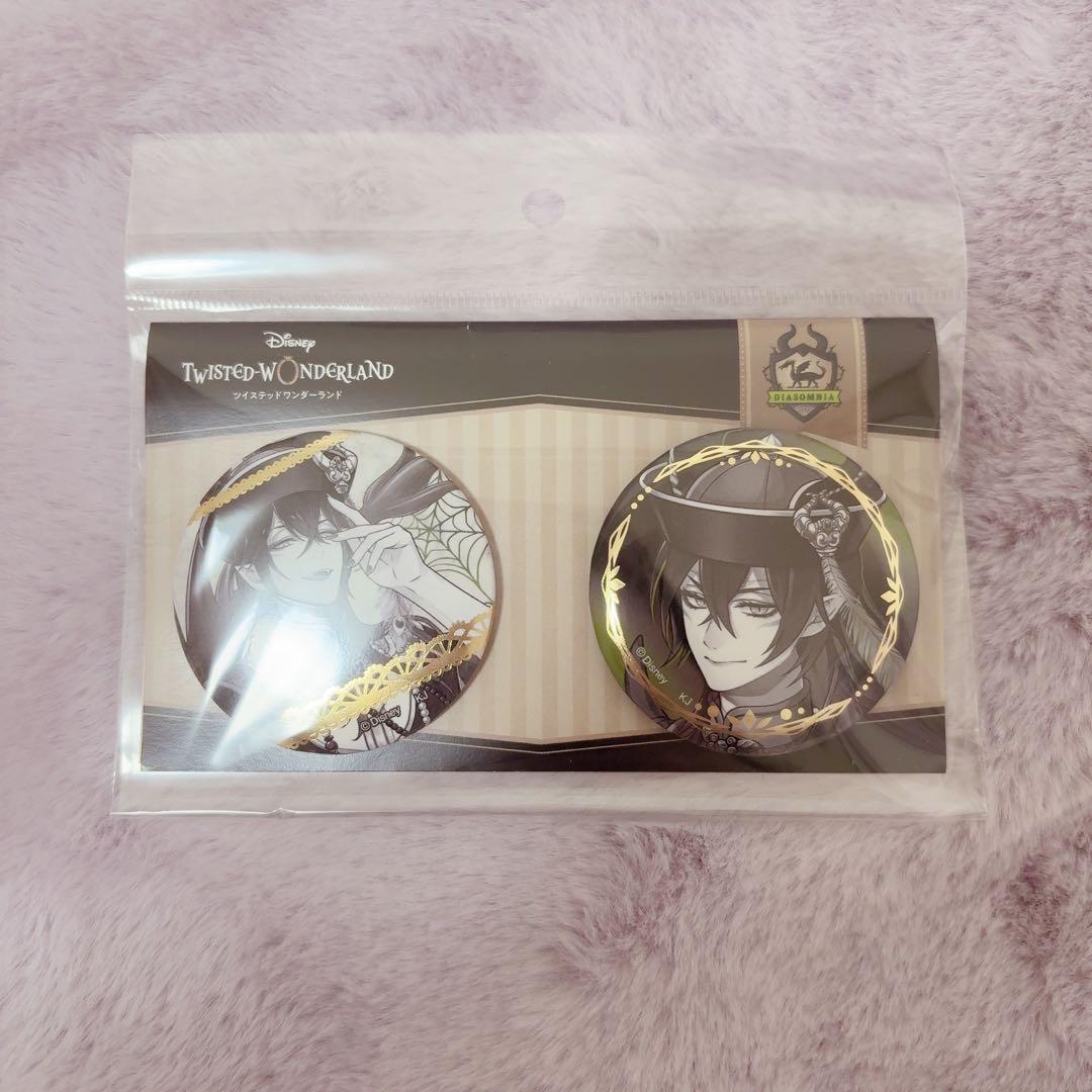 ツイステ カミオジャパン AGF 箔押し 缶バッジ マレウス - メルカリ