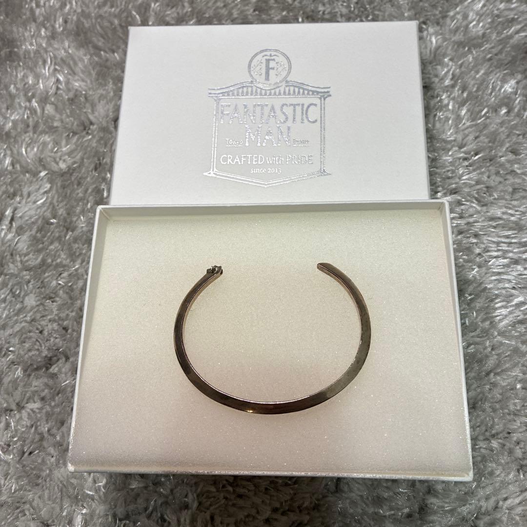 FANTASTICMAN シルバー　スターブレスレット/バングル 約6.5cm