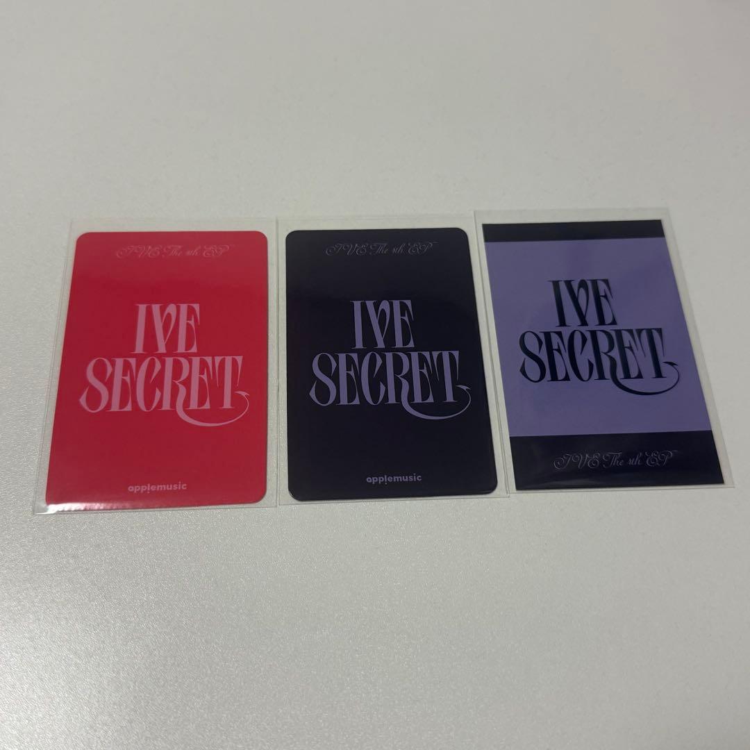 IVE SECRET applemusic ラキドロ トレカ リズ - メルカリ