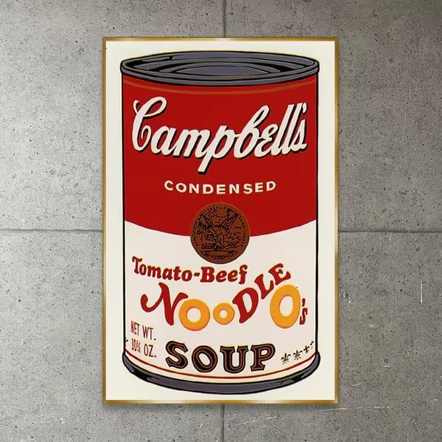 額装済30％OFF!!/Sunday B キャンベル缶Ⅱ アンディ ウォーホル