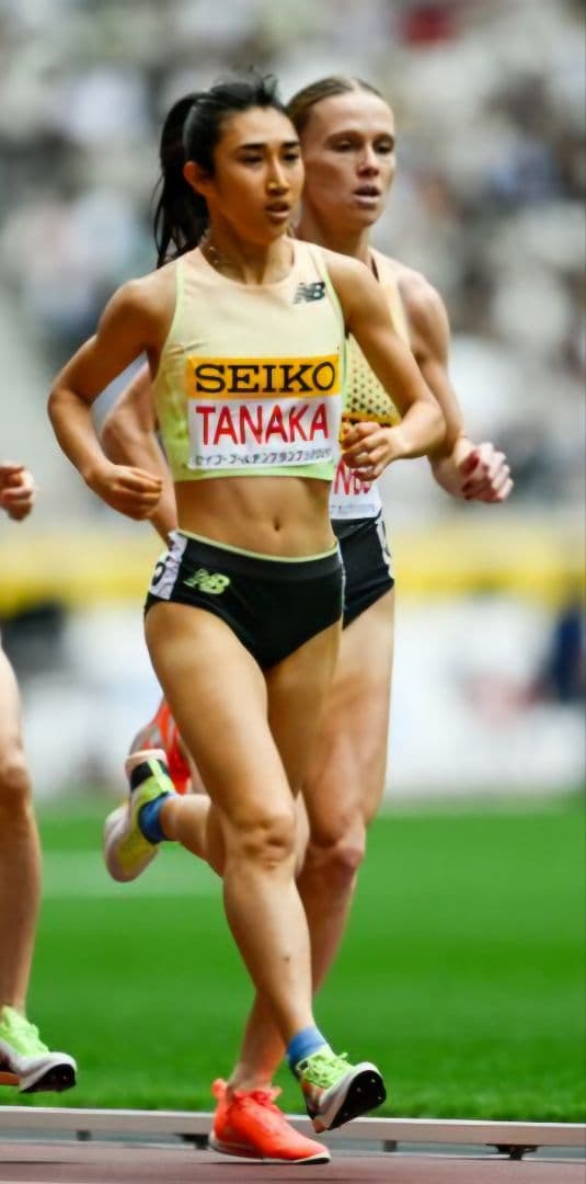 田中希実 直筆サイン セイコーゴールデングランプリ2025 ゼッケン