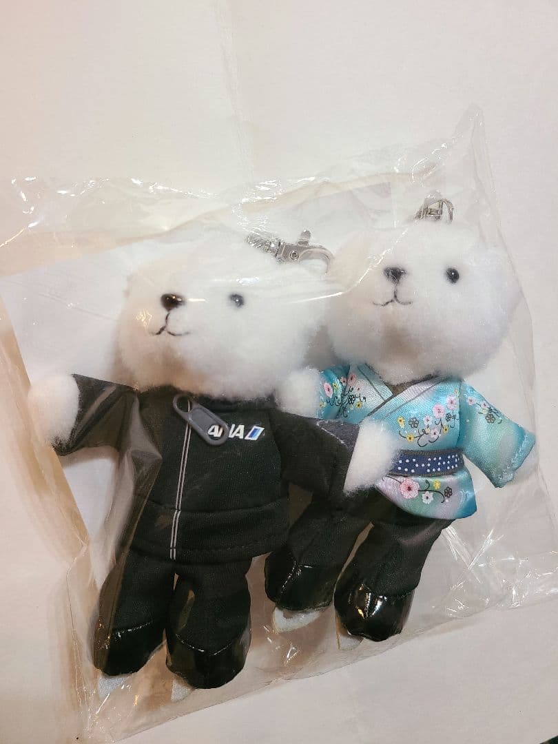 羽生結弦　フライトベアキーホルダー　天と地と ANAオリジナル