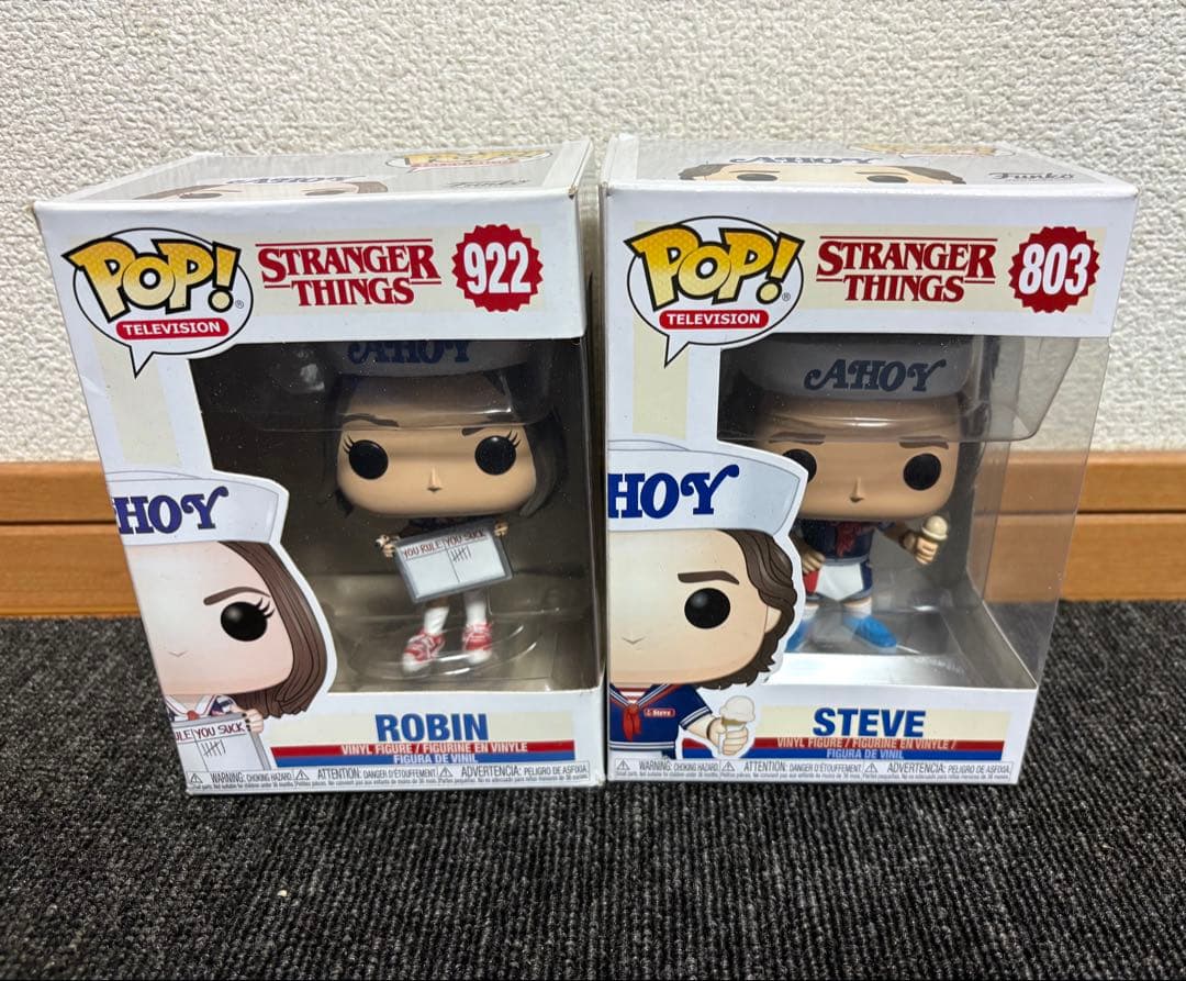 ストレンジャーシングス ロビン スティーブ AHOY funko pop