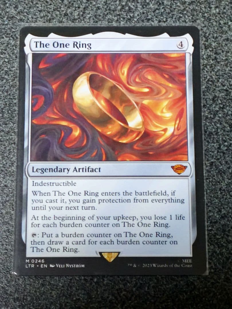 The One Ring MTG 一つの指輪 指輪物語　英語版
