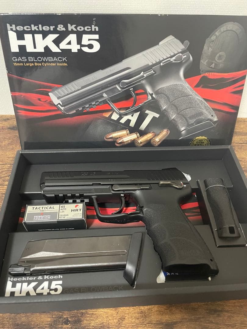 東京マルイ　HK45 ガスブローバック HK45 タクティカル - ガスブローバック | 東京マルイ エアソフトガン