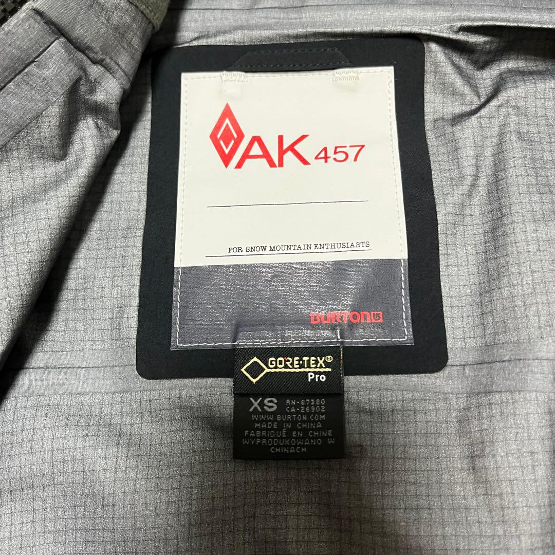 最高峰 BURTON AK457 バートン ガイド ジャケット 希少サイズ 黒