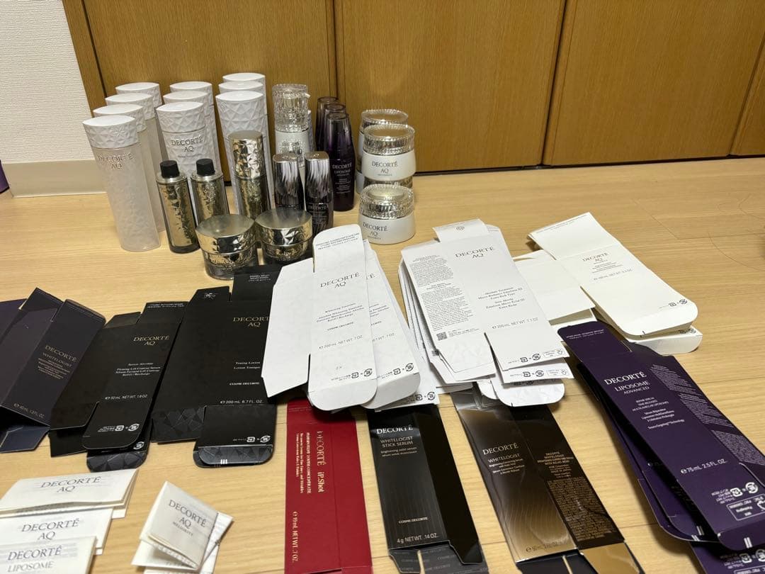 コスメデコルテ 空き容器 空き箱 説明書