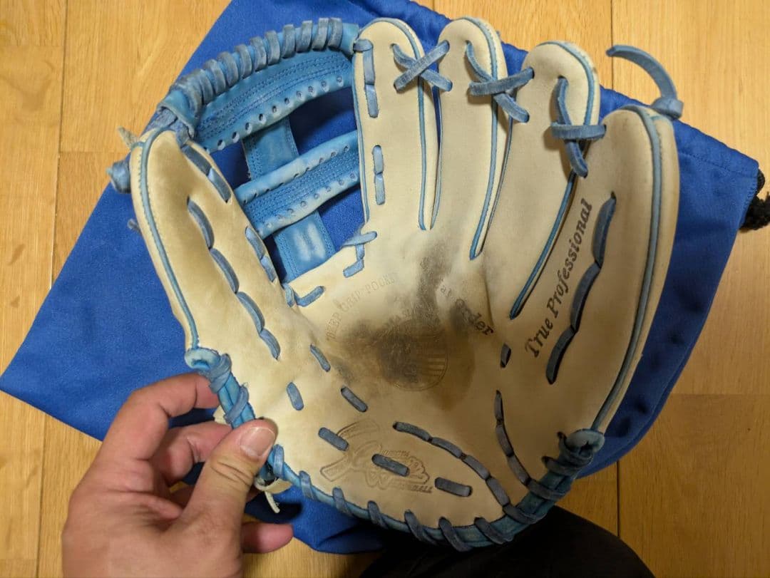 久保田スラッガー軟式用グラブ（浅村モデル）グラブ袋付き - メルカリ