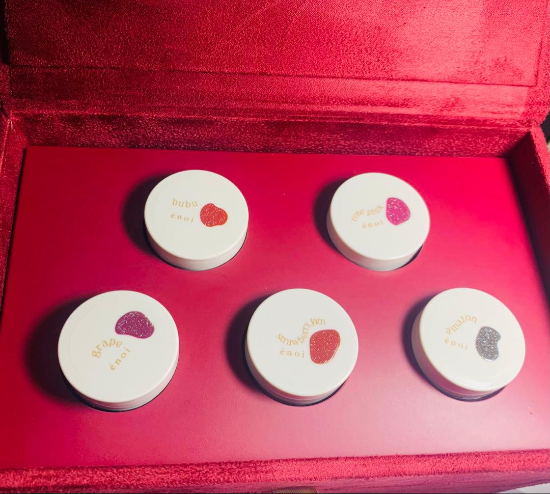 énoi クリスマスコフレ ジェル5色セット