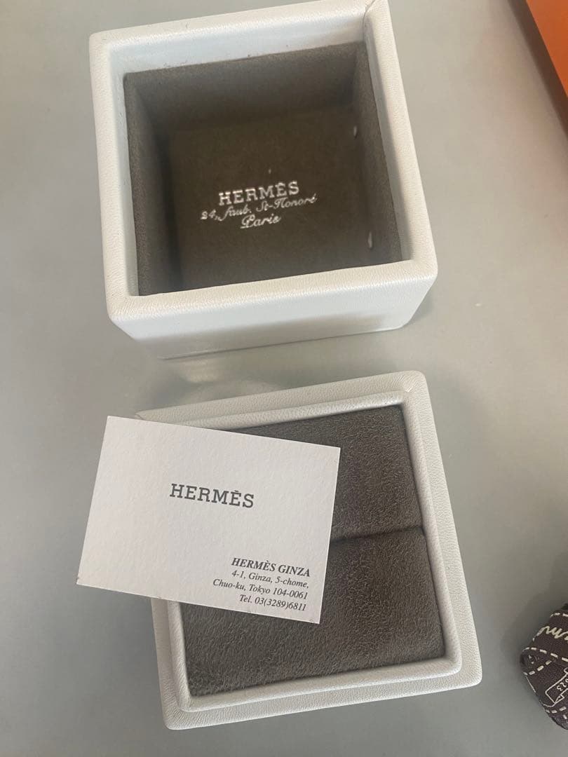 レ*ン様 美品！エルメス HERMES リング 《エヴァー・ヘラクレス》ウェディ