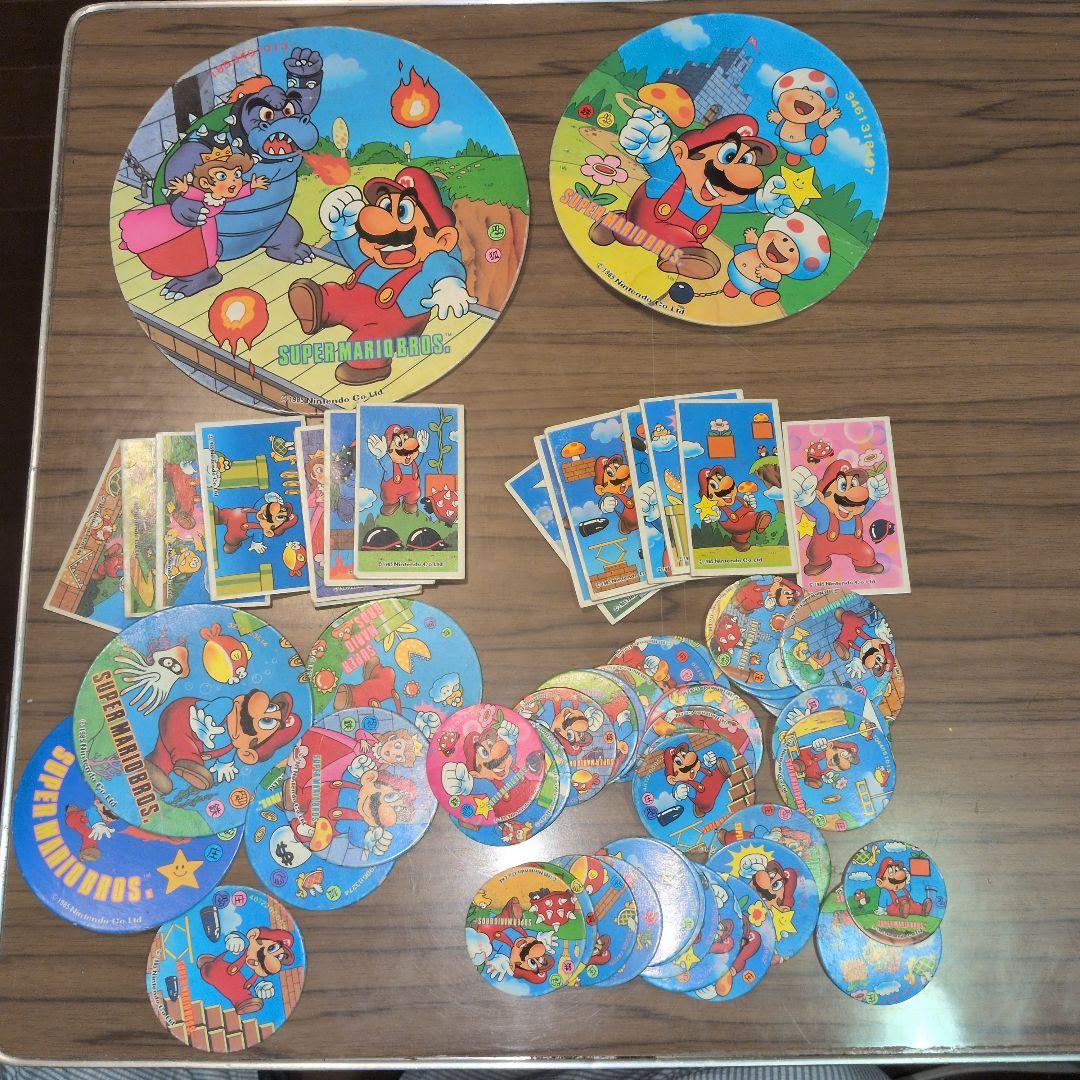 ダブり無し！大量！】スーパーマリオ メンコ - メルカリ