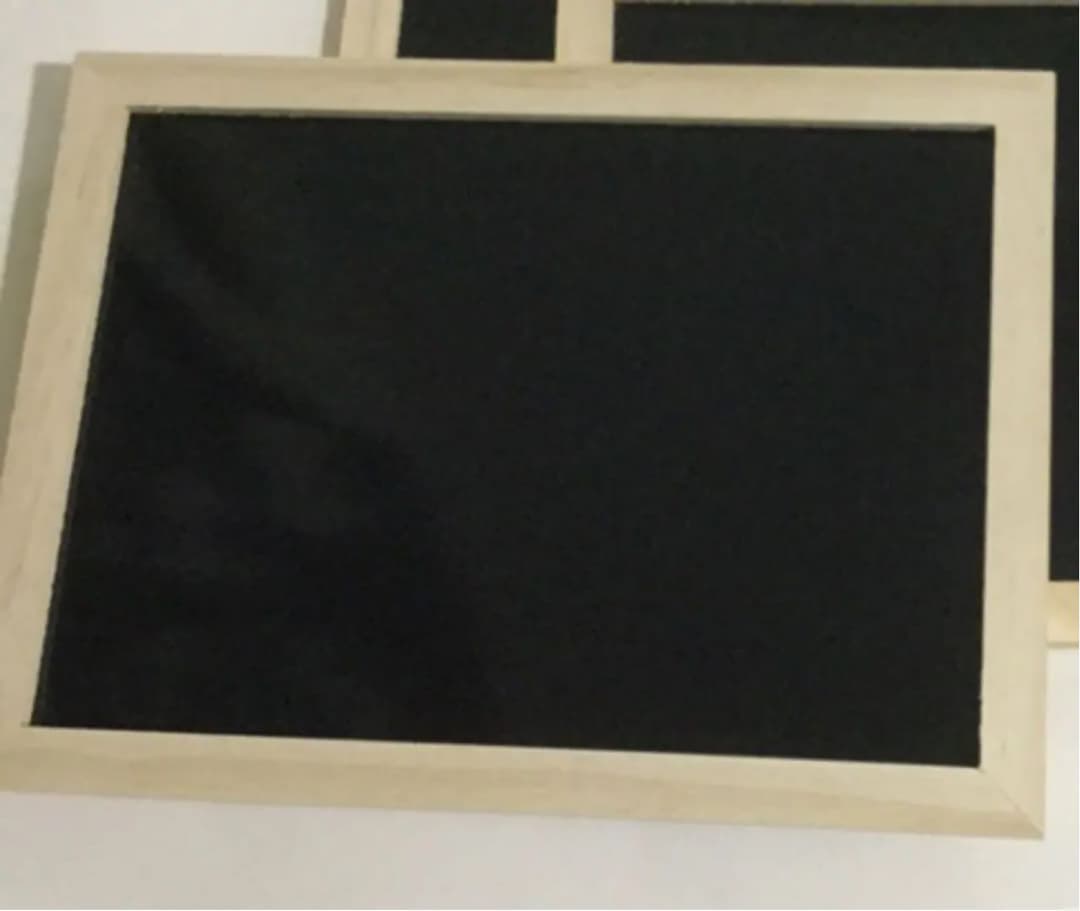 ブラックボード　１枚　木枠