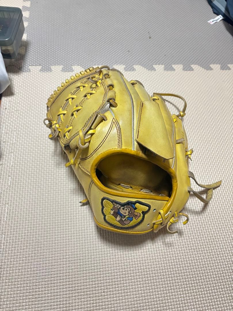 【1月20日まで限定値下げ】ごりら印の野球道具　硬式用オーダーグローブSKR型 ごりら印の野球道具 店舗別注 硬式野球グローブ 投手用 SKR型 野球