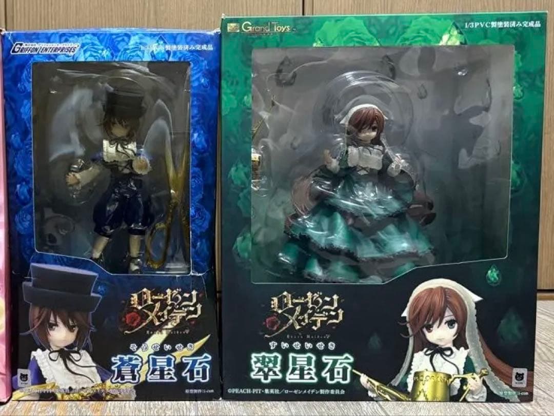 ローゼンメイデン　翠星石、蒼星石　フィギュア