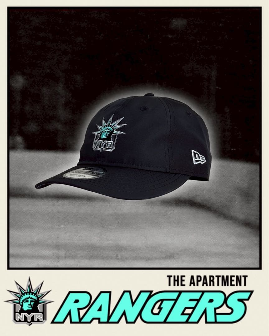 帽子 L/XL STABRIDGE NEW ERA RANGERS 9THIRTY 9THIRTY レザーストラップ League Buckle ニューヨーク・ジャイアンツ