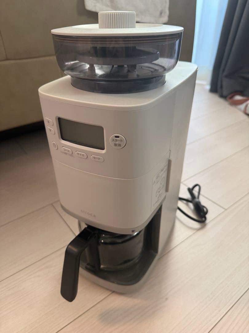 siroca シロカ　コーン式全自動コーヒーメーカー　SC-C251