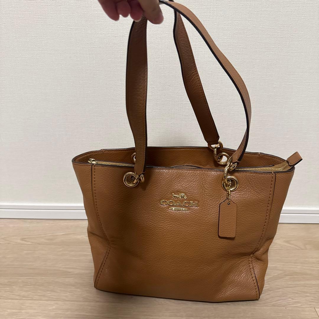 Coach ブラウン トートバッグ - COACH COACH コーチ 10212 ダーク