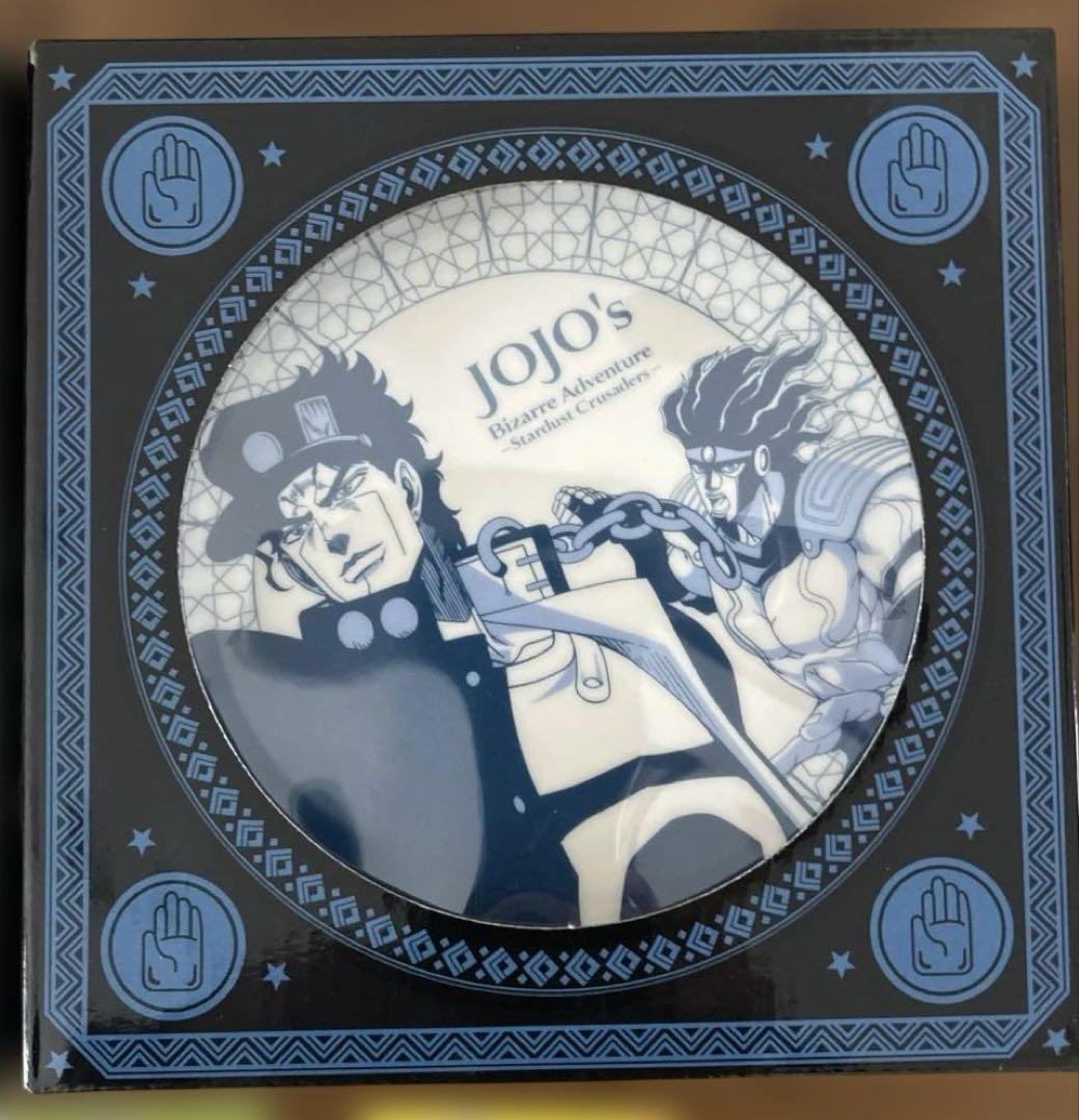 スシロー ジョジョ コラボ限定プレート 2枚セット 承太郎 & イギー