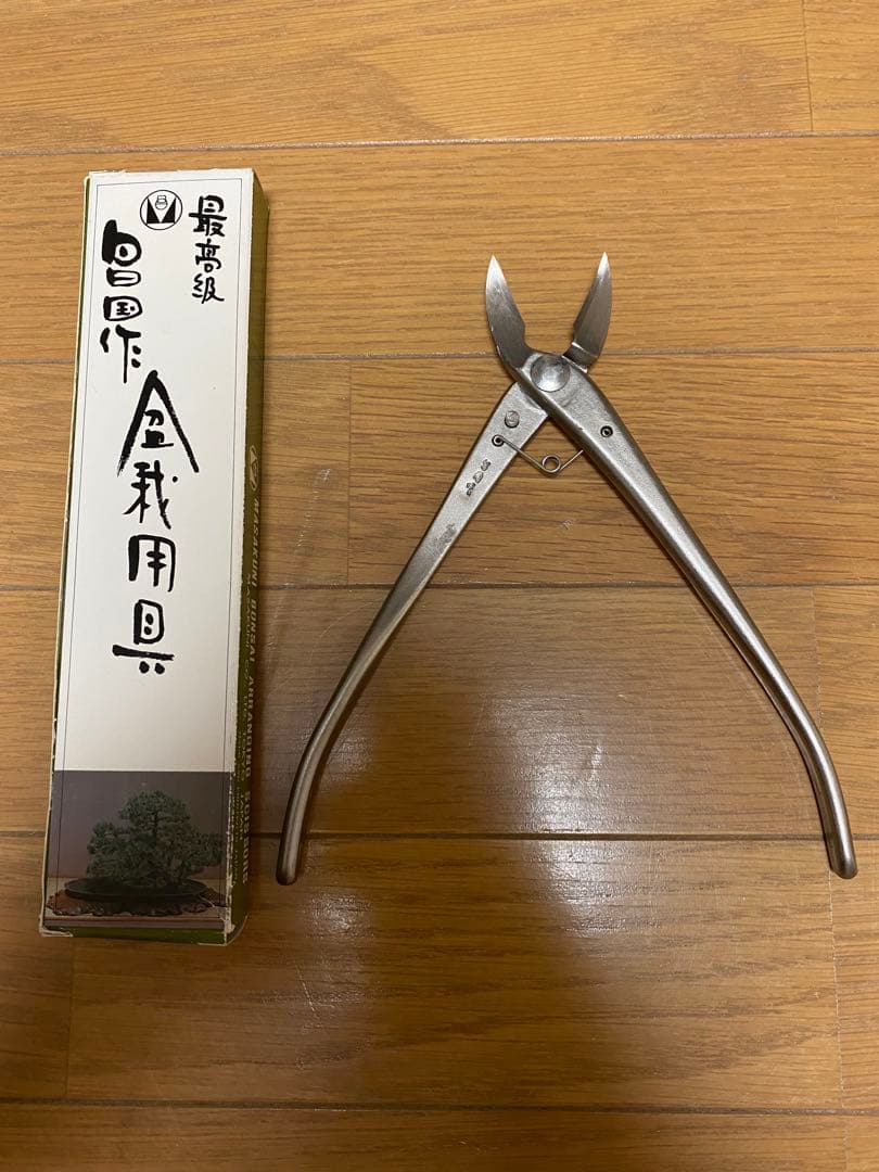 昌国No.8061 白染め反り刃又枝切(大)