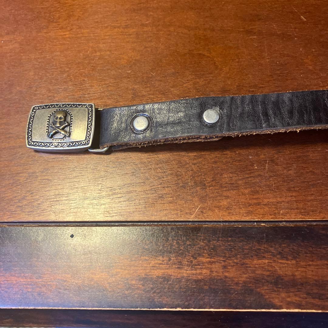 y*o様 HTC ナローベルト ブラック スカルバックル 34 - メルカリ