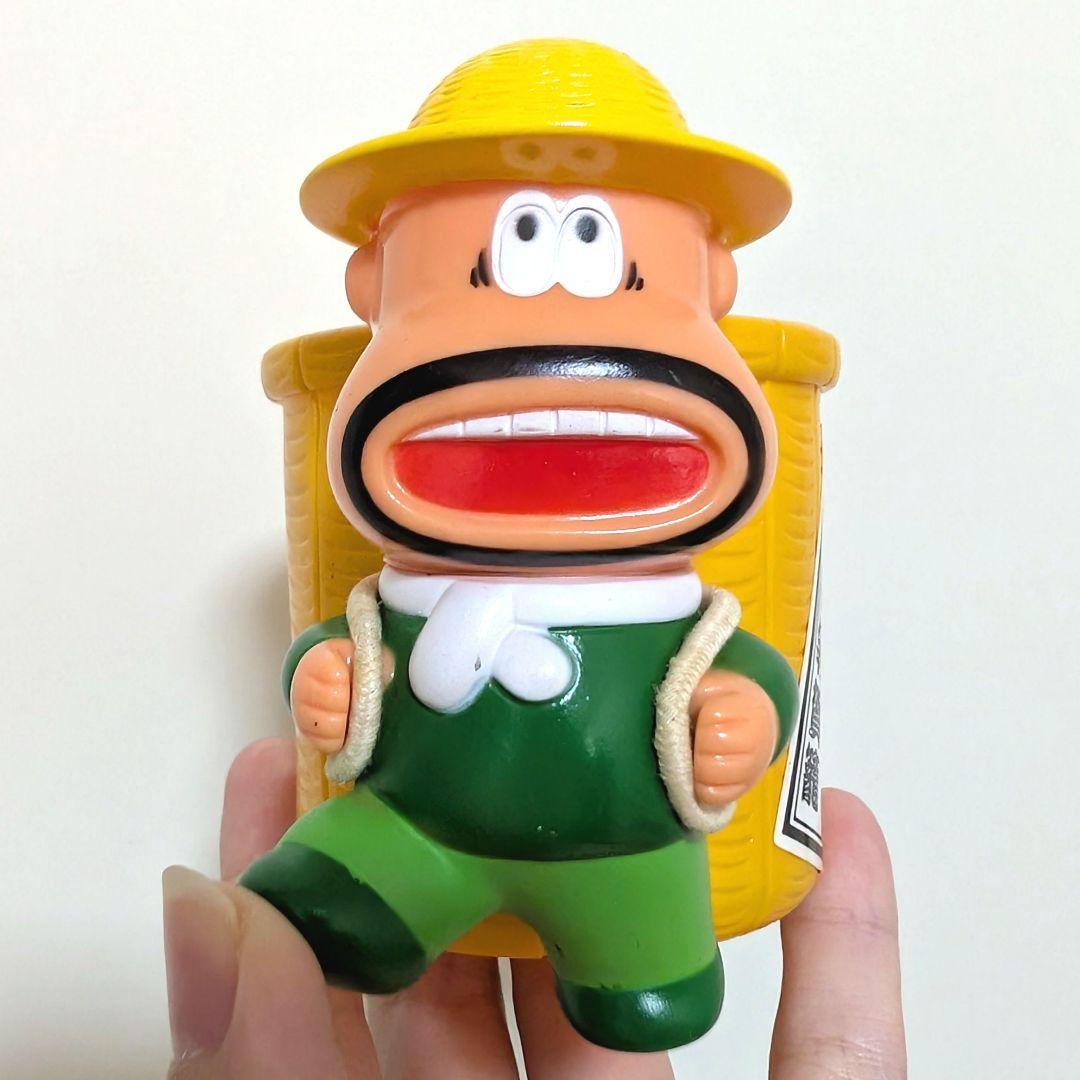 希少品】カールおじさん おかし 懸賞品 明治製菓 ソフビ 昭和レトロ