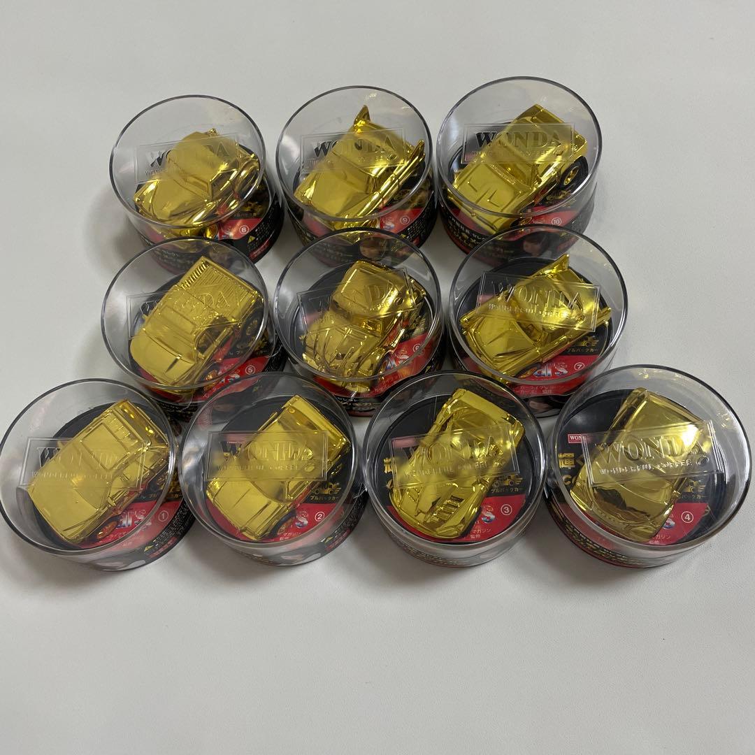 WONDA 戸田社長セレクト 輝く！金メッキカーCOLLECTION ! 10種 - メルカリ