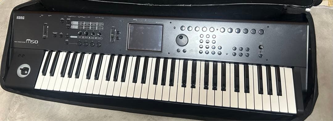 KORG M50-61 キーボード　シンセサイザー 61鍵 ソフトケース付属 2026年最新】korg m50 61の人気アイテム - メルカリ