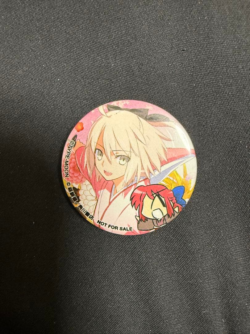レア Fate 沖田総司 缶バッジ