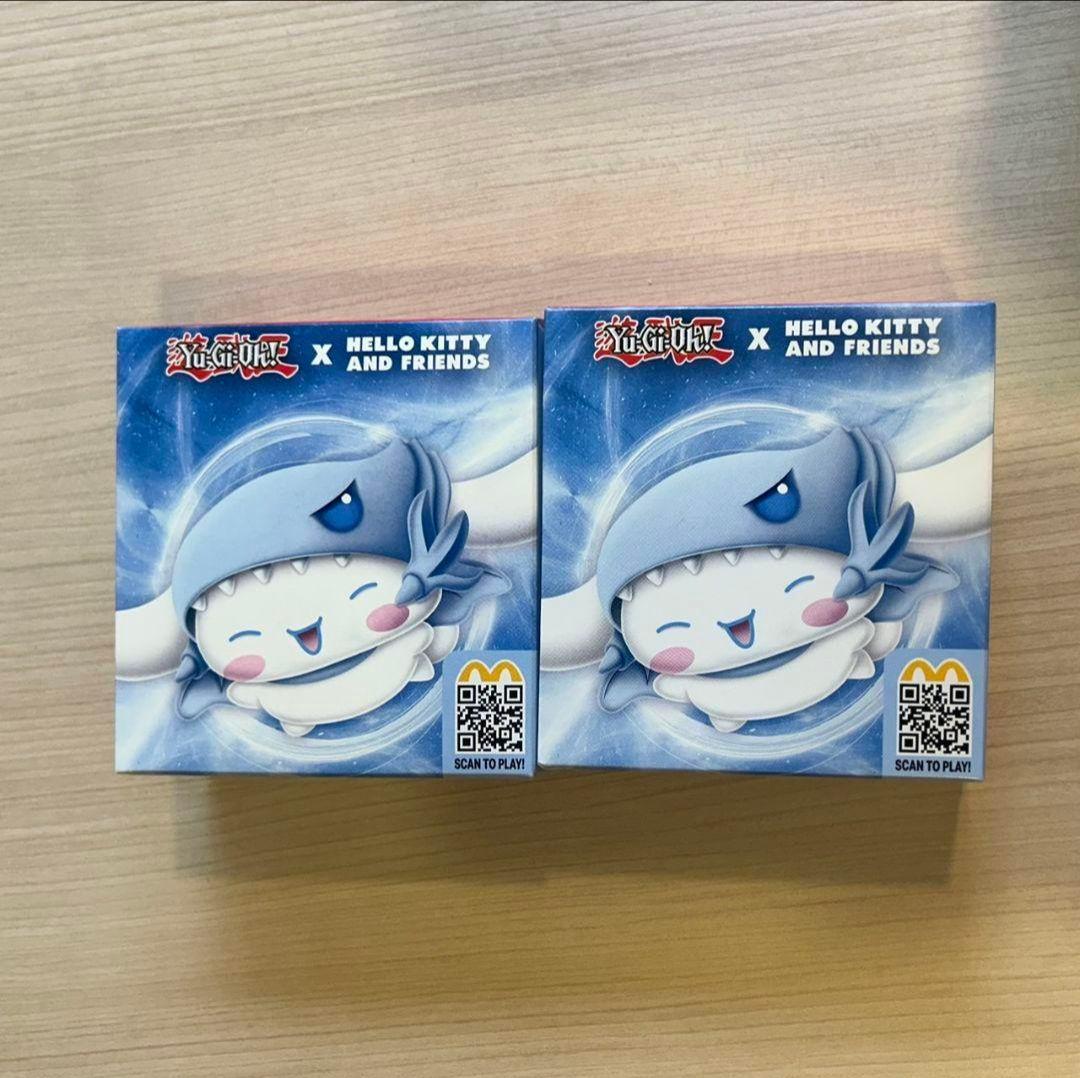 サンリオ遊戯王 シナモロール シナモン ブルーアイズホワイトドラゴン