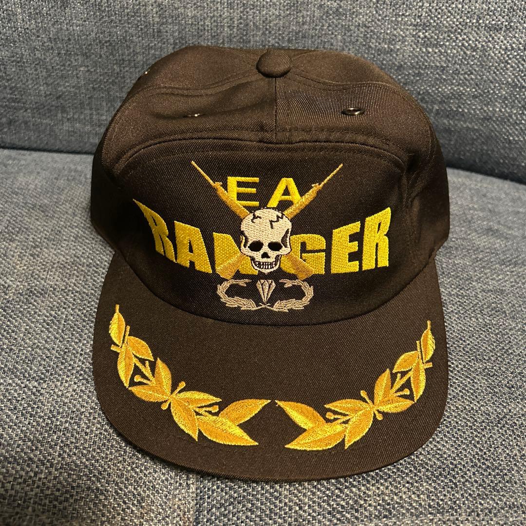 希少　陸上自衛隊・東部方面隊EA RANGERキャップ　ドクロ刺繍
