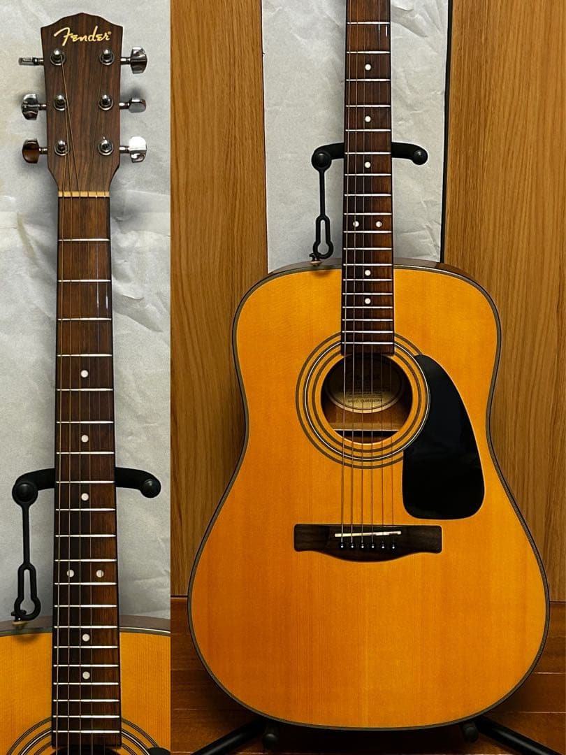 新品同様アコギ Fender CD-100NAT 汎用ギグバッグ クリーニング済 Fender（フェンダー） Fender CD-60SCE Black 《アコギ》 : ギター