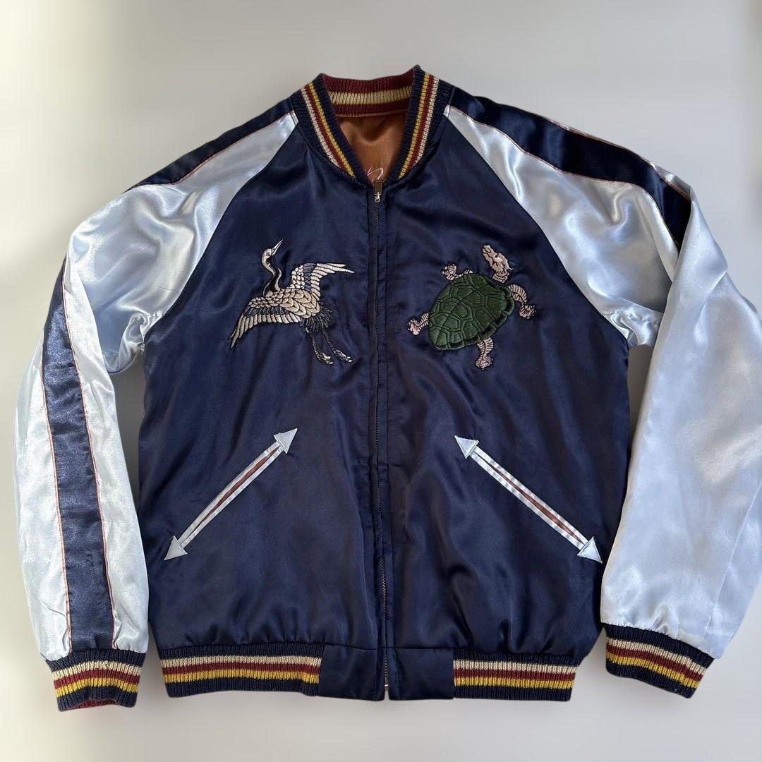 《xaio様》テーラー東洋　刺繍デザイン スカジャン 希少品