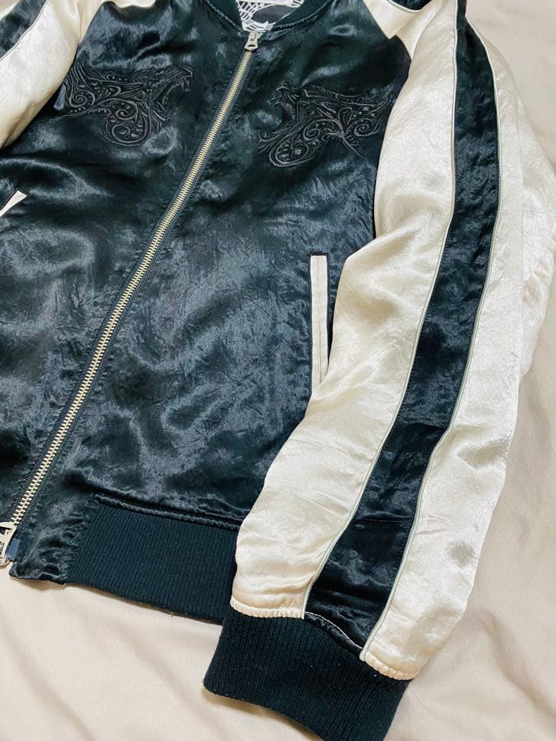 NUMBER (N)INE スカジャン 日本限定 虎 unisex サテン