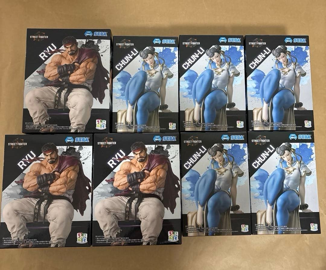 ストリートファイター6 ちょこのせ プレミアムフィギュア 8点
