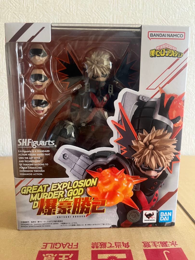 BANDAI S.H.Figuarts 爆豪勝己 フィギュア 新品未開封