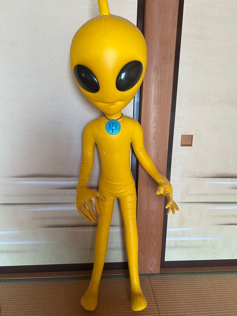 日清食品懸賞品/130cm 宇宙人オブジェ