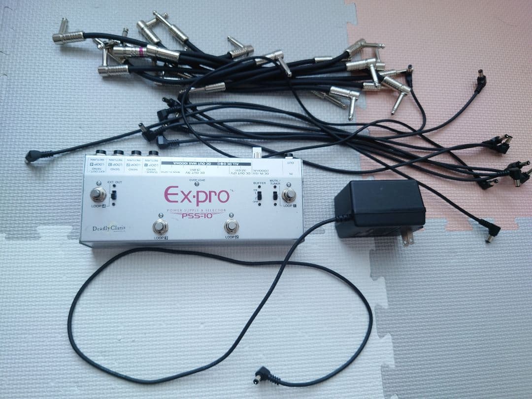 Ex pro PSS-10 セレクター Dcケーブル パッチケーブル 廃盤