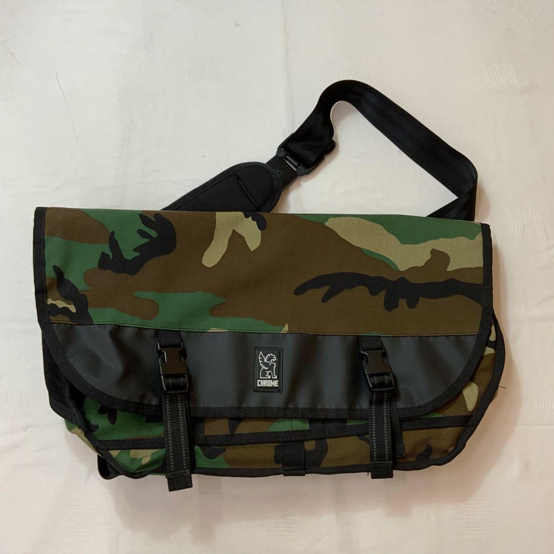 CHROME クローム メッセンジャーバッグ カモ柄