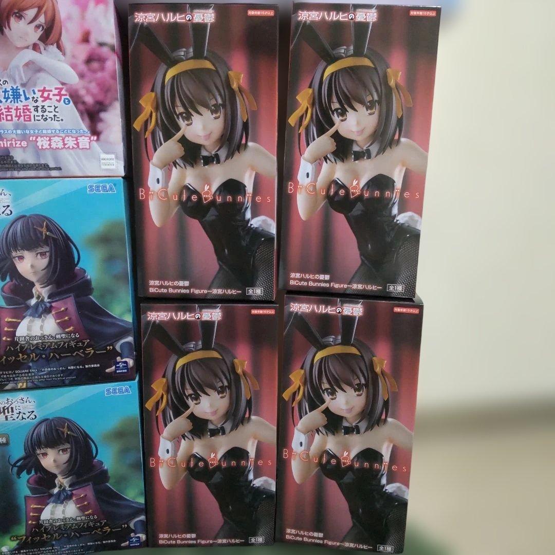 美少女フィギュア まとめ売り ラム 黒執事 涼宮ハルヒ 28個 ①