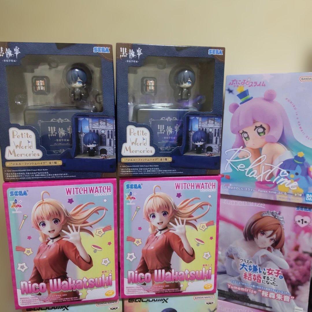 美少女フィギュア まとめ売り ラム 黒執事 涼宮ハルヒ 28個 ①