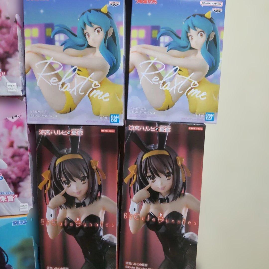 美少女フィギュア まとめ売り ラム 黒執事 涼宮ハルヒ 28個 ①