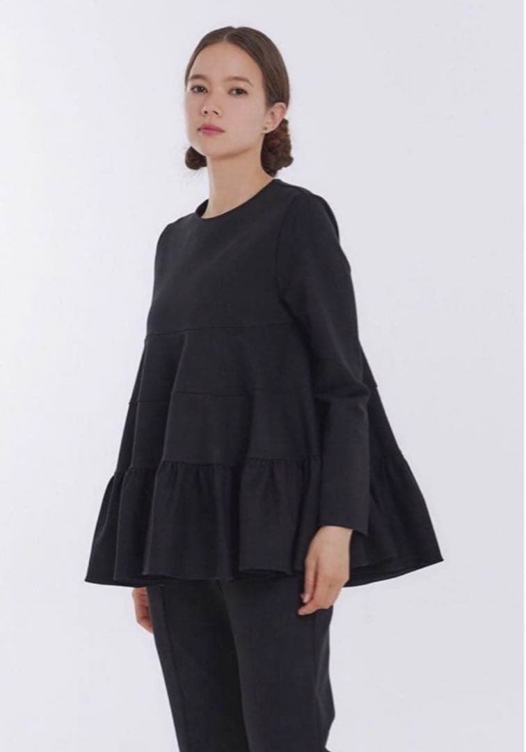 ✨極美品✨yori ヨリ ぬくぬくセレモニーティアードフリルブラウス