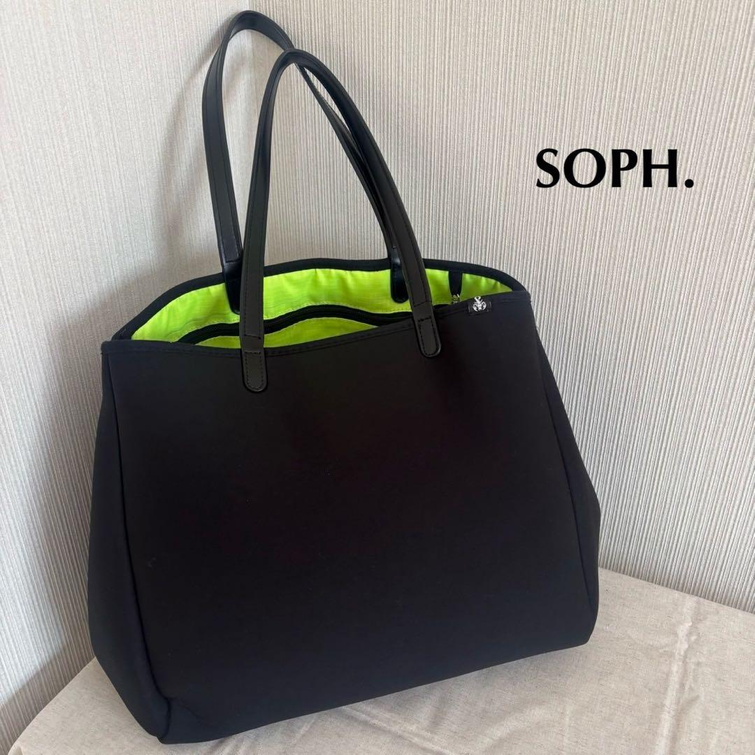 【SOPHNET.】ソフネット ボンディング トートバッグ ブラック スポーツ