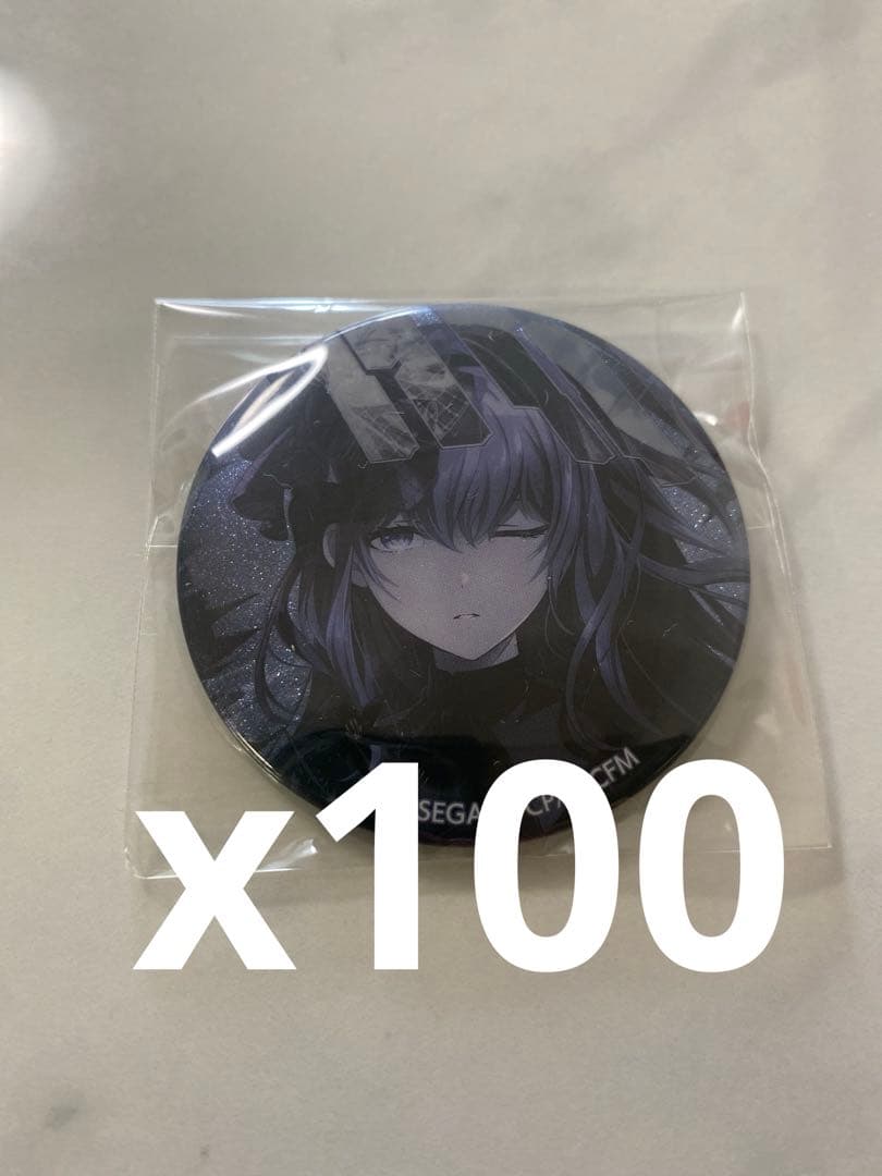 プロセカ 朝比奈まふゆ 5B グリッター缶バッジ　100個セット　まとめ売り