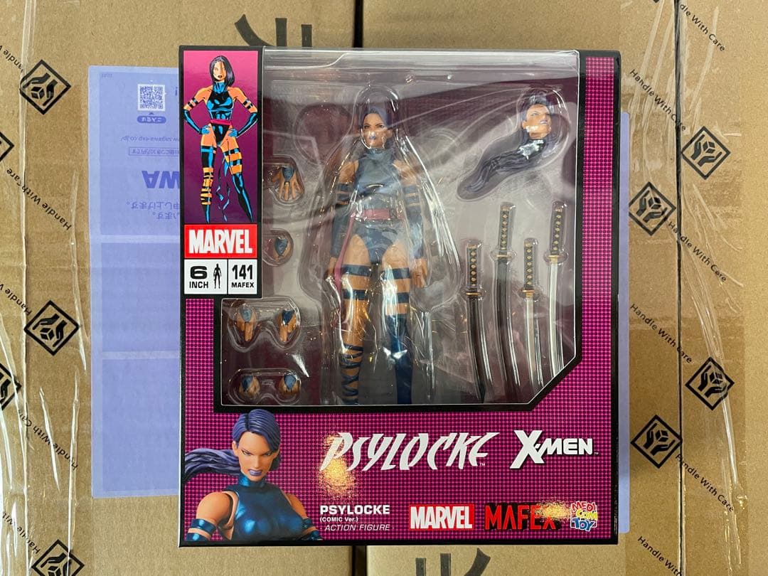 アメコミ MAFEX No.141 PSYLOCKE COMIC Ver. A X-MEN】マフェックス『サイロック コミック版/PSYLOCKE COMIC Ver