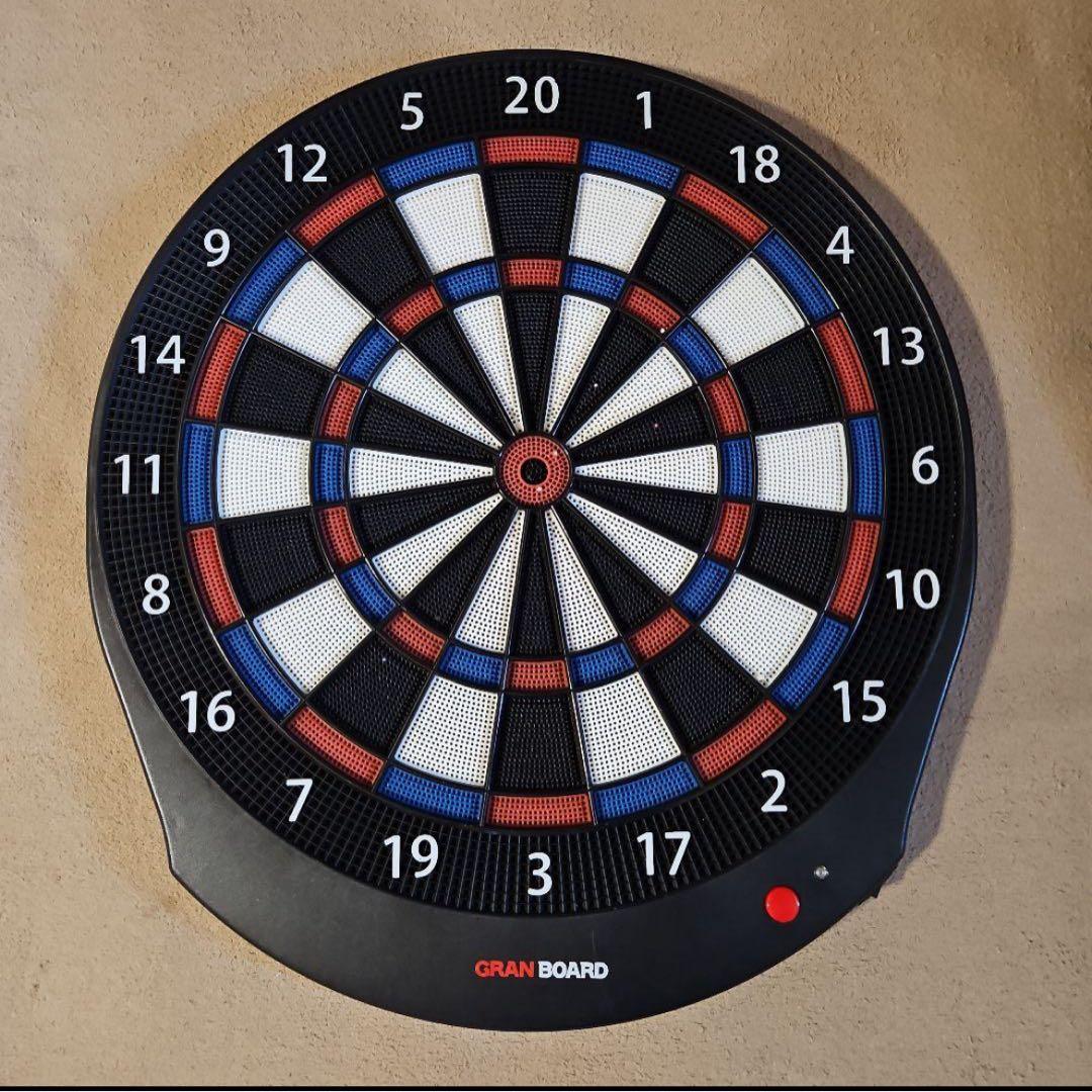 GRAN BOARD 電子ダーツボード グランボード ダッシュ ブルー (GRANBOARD Dash) オンライン対戦対応