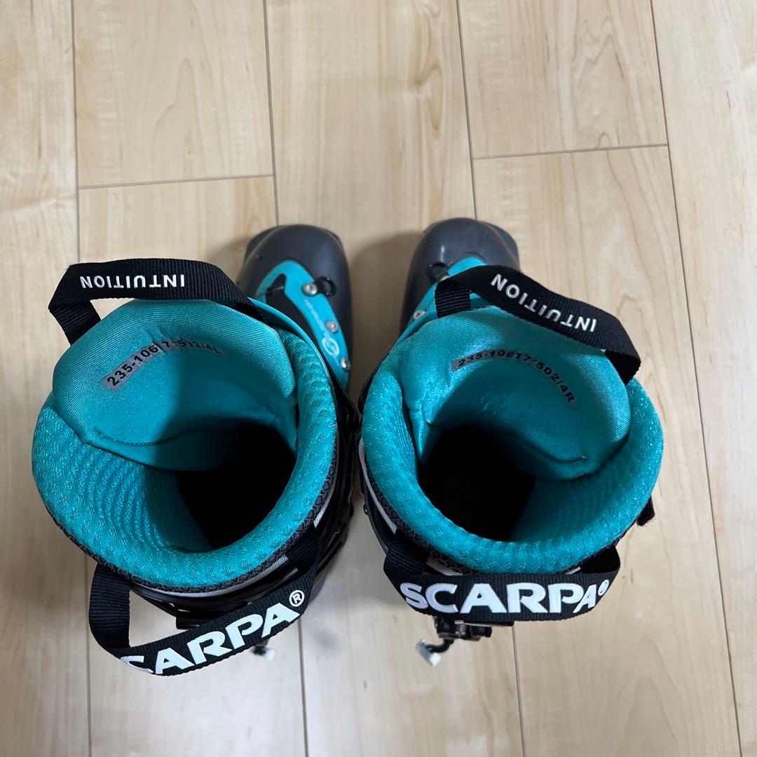 【美品_即日発送】SCARPA スカルパ スキーブーツF1 BOA 23.5cm