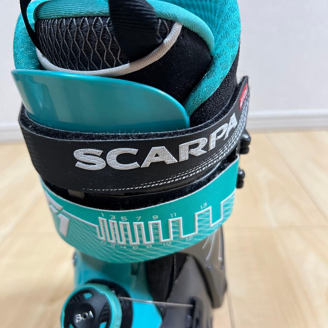 【美品_即日発送】SCARPA スカルパ スキーブーツF1 BOA 23.5cm