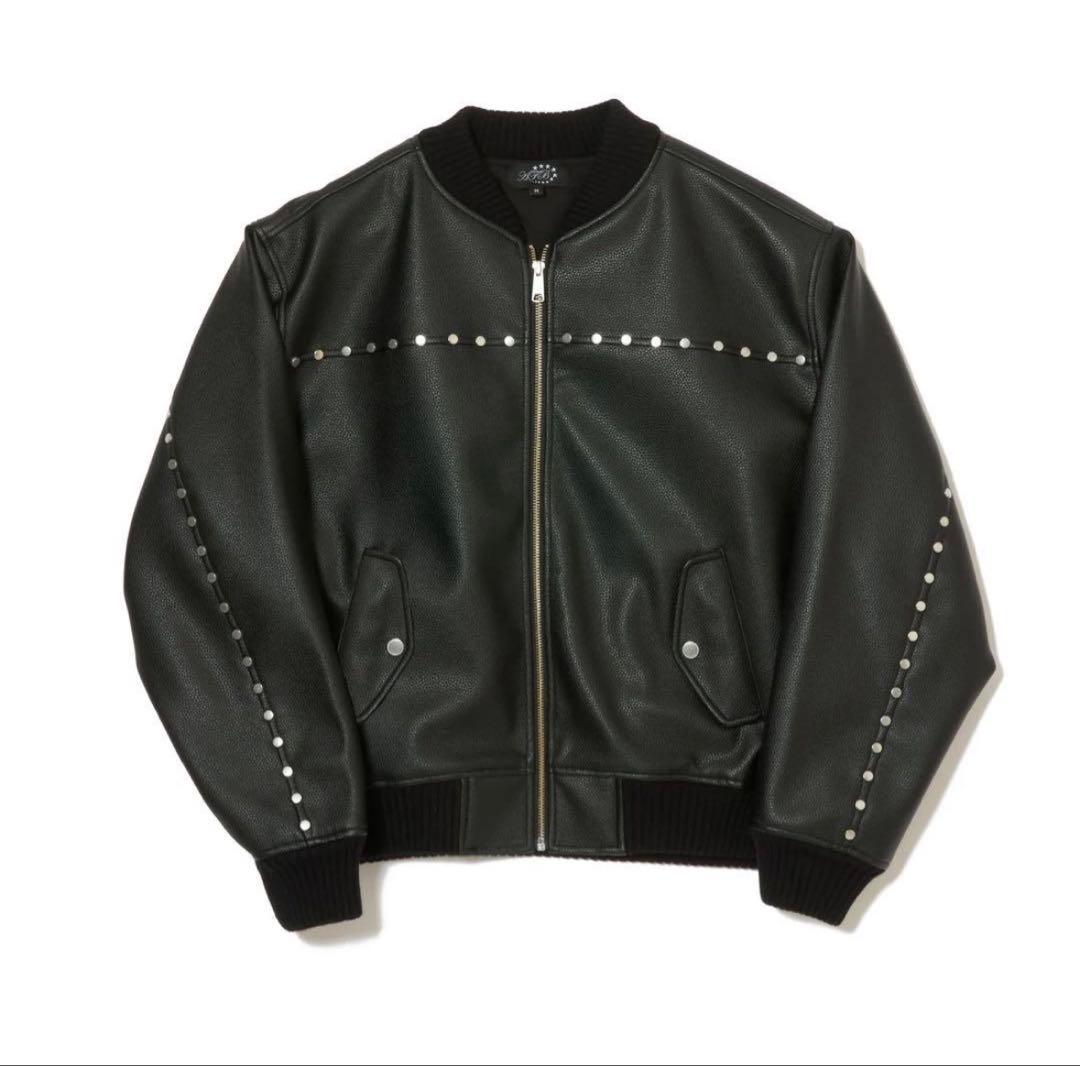 ジャケット・アウター AFB STUDDED BOMBER JACKET M