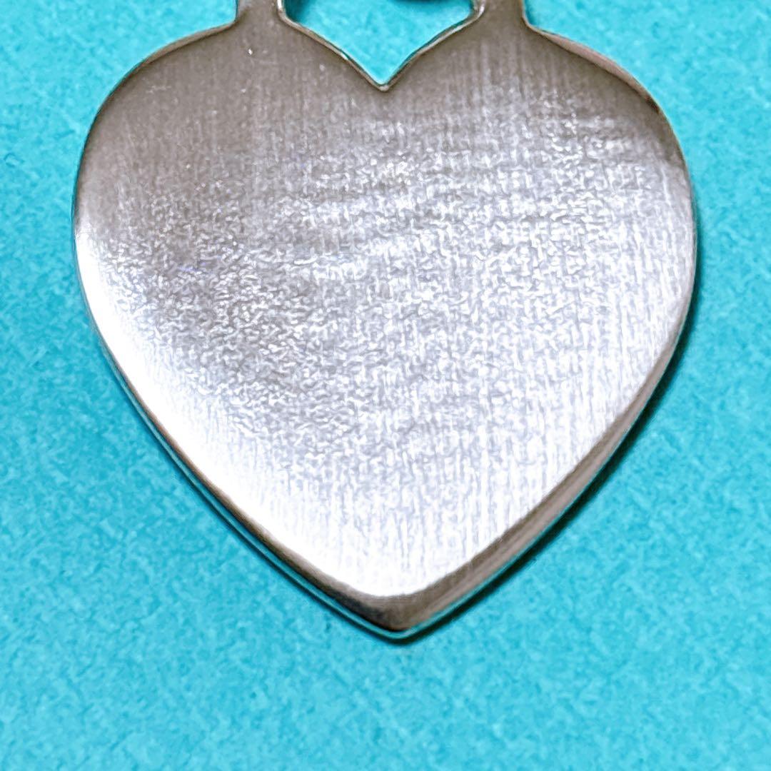 【美品】19.2cm ティファニー ハートタグ ブレスレット シルバー925